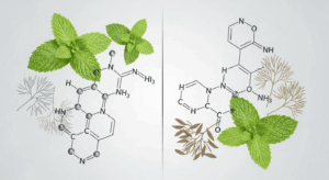 Chiral molecules different scents